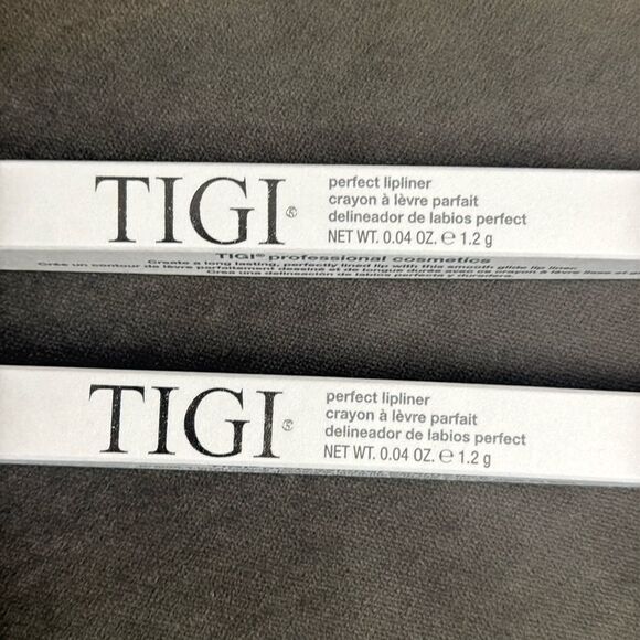 TIGI Professional Cosmetics Perfect Lipliner Nude 2x Pencils NEW - Picture 2 of 9